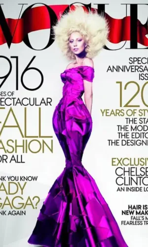 The Top 5 Celebs Who Nailed : Best Vogue Magazine Look On the Red Carpet 4 Lady Gaga's Vogue Magazine Look