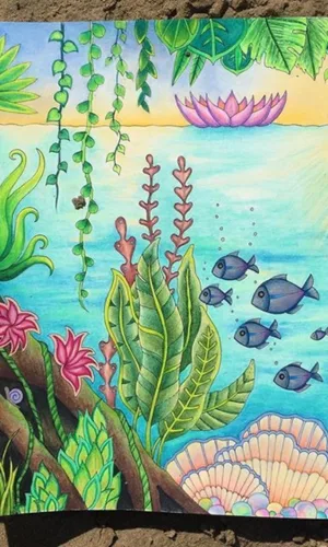"The Magical Jungle" by Johanna Basford