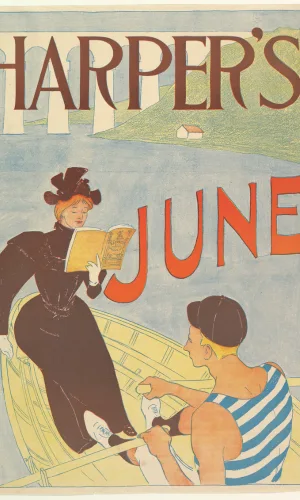 Cover 1: June 1895 - The first Vogue cover