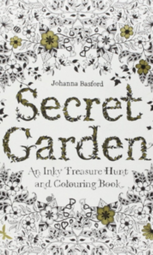 "Secret Garden: An Inky Treasure Hunt and Coloring Book" by Johanna Basford